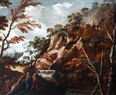 Paysage avec figures - Salvator Rosa